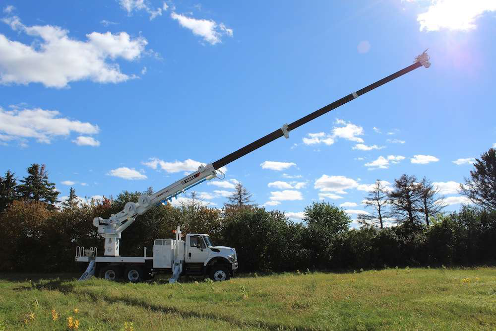 Digger Derrick Truck